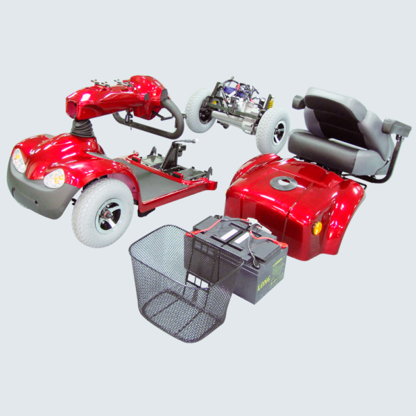SCOOTER Compact-Deluxe ROJA