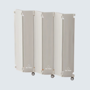 Mampara hospitalaria modular anclada pared PRIVY